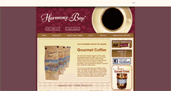 Desktop Screenshot of harmonybaycoffee.com